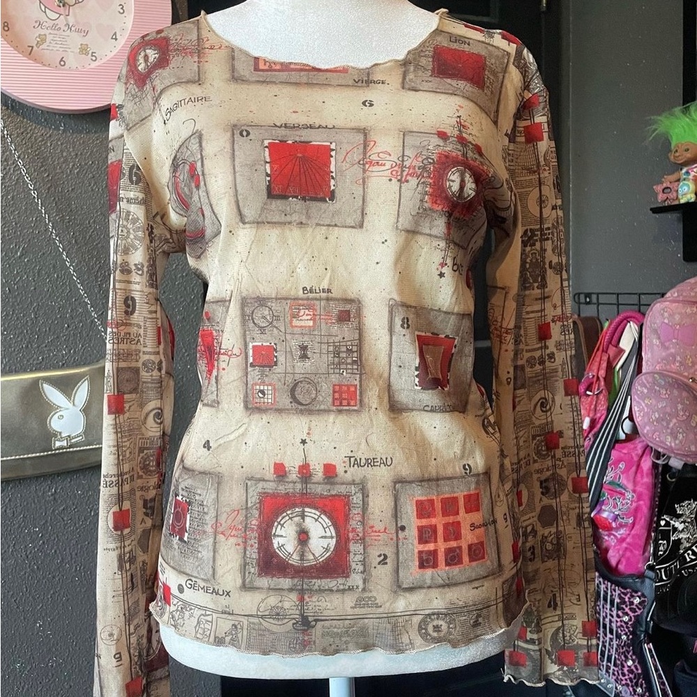 Adventures Des Toiles Mesh Top